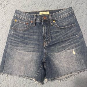 Madewell denim shorts